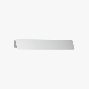 EIN557 Industrial Linear Metal Outdoor Wall Lamp, Black/White