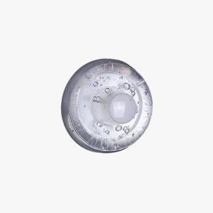 EIN541 Valentina Waterproof Semi-circular Glass Outdoor Wall Lamp, Transparent