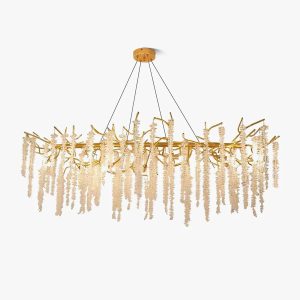 EIN614 Wisteria Flower Crystal